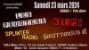 Tract (recto) du concert des Prouters du 23/03/2024
