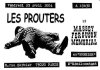 Tract (recto) du concert des Prouters du 23/04/2004
