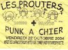 Tract (recto) du concert des Prouters du 22/10/2004