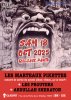 Tract (recto) du concert des Prouters du 18/10/2025