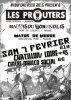 Tract (recto) du concert des Prouters du 7/02/2015